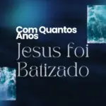 Batismo nas aguas igreja moderno azul branco post do instagram