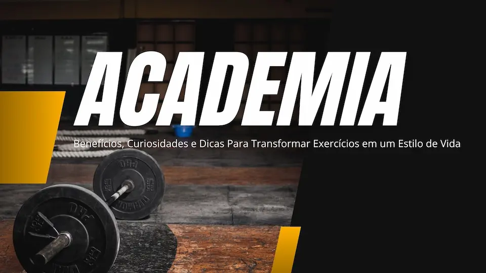 Gold and Black Geometric Modern Gym Presentation Template