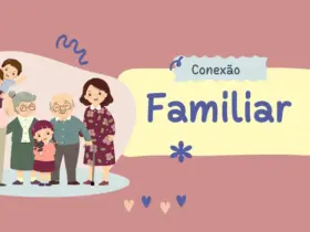 My Family Presentation Purple and Blue Cute Style