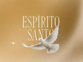 Post Instagram Versiculo Espirito Santo Elegante Amarelo