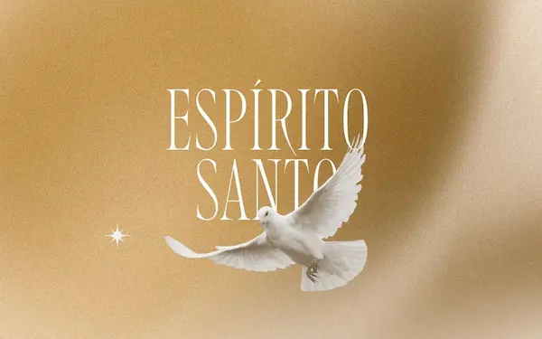 Post Instagram Versiculo Espirito Santo Elegante Amarelo